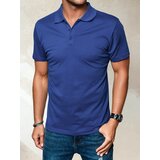 DStreet Koszulka polo męska niebieska | Shoptok.si