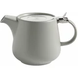 Maxwell williams Svijetlo sivi porculanski čajnik s cjediljkom Tint, 600 ml