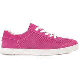 GOODIN Pink openwork sneakers made of natural leather | shoptok.hr