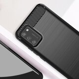 Carbon Case Fleksibilna TPU futrola za Samsung Galaxy A02s EU crna | shoptok.hr