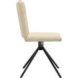  Jedilni stoli 2 kosa krem blago, (21828413) | Shoptok.si
