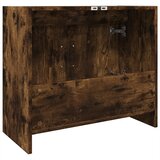 Ormarić za umivaonik boja dimljenog hrasta 63x29x55 cm drveni | shoptok.hr
