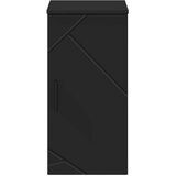  Kupaonski ormar Zidne s pohranom Crna 30 x 31,5 x 61 cm | Eponuda.com