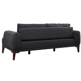 Atelier Del Sofa sofa trosed vina 3 anthracite walnut | ePonuda.com