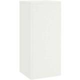  Stalak za biljke na otvorenom Stup 2 komada Bijela 24x24x55 cm Čelik | shoptok.hr