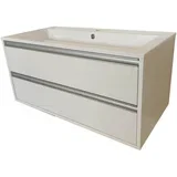 NORD-PRODUKT kopalniška omarica z umivalnikom KRIS, 100×50×48,7 cm