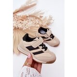 Boto Children's Sneakers Sports Shoes With Velcro Beige Viona Cene