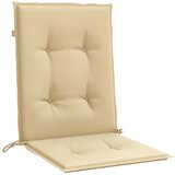  Jastuci za stolice 2 kom prošarano bež 100x50x4 cm od tkanine | Eponuda.com