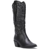 La Modeuse Škornji 73291_P172893 Črna | Shoptok.si