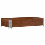 Maison Chic Vrtno korito - Greda - Cvetlični Lonec rjavo 100x50 cm trdna borovina, (21788544) Cene