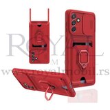  futrola zuma protect sa pertlom za samsung A346 galaxy A34 crvena Cene