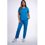 Pureboks Ženski komplet medicinske uniforme, Svetloplavi Cene