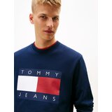 Tommy Jeans Majica mornarska / rdeča / bela | Shoptok.si