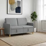 SOFA s pohranom Svjetlosiva 152 x 78 x 87 cm Poliester | shoptok.hr