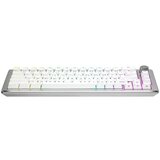 Cooler Master CK720 Gaming mehanička tastatura, brown switch, bela (CK-720-SKKM1-US)