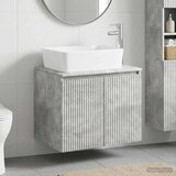  Set namještaja za kupaonicu Betonska siva Konstruirano drvo 62,5 x 44,5 x 50 cm | shoptok.hr