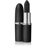 MAC Cosmetics MACximal Silky Matte Lipstick matirajoča šminka odtenek Caviar 3,5 g