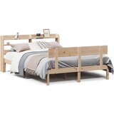 vidaXL Posteljni okvir brez vzmetnice 140x200 cm trdna borovina | Shoptok.si