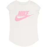 Nike Sportswear Majica 'FUTURA' svetlo roza / bela