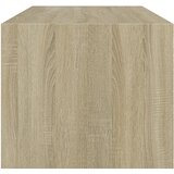  Stolić za kavu sa staklenim vratima boja hrasta 102x50x42 cm | shoptok.hr