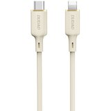 Dudao SR ojačan kabel za iPhone USB-C - Lightning 30W 1m bež, (21831672) | Shoptok.si