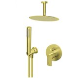 Rosan Ugradna slavina za tuš kadu sa ručicom i tuš ružom Gold S2, 5 bara | ePonuda.com