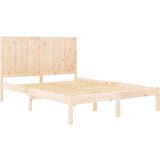  Posteljni okvir iz trdne borovine 120x200 cm, (20606019) | Shoptok.si