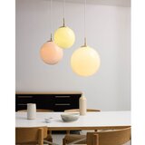 Halo Design 748488 - Visilica na sajli CANDY 1xE27/25W/230V prečnik 25 cm roze/mesing | Eponuda.com