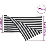  Mreža za privatnost antracit-bijela 1,5 x 25 m HDPE 150 g/m² | shoptok.hr