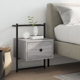 vidaXL Noćni ormarić zidni boja hrasta 35x30x51 cm konstruirano drvo Cijene