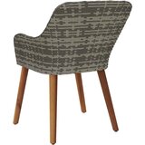  Vrtna stolica s jastukom 2 pcs Siva 62,5 x 55 x 82 cm poliratan | shoptok.hr