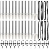  Stup za ogradu 52 pcs Siva 3,2 x 3,2 x 145 cm | shoptok.hr