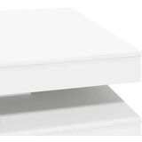 vidaXL Stol za kavu rotirajući za 360 stupnjeva bijeli 90x90x34,5 cm | shoptok.hr