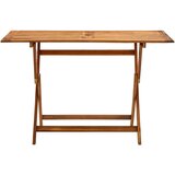  Sklopivi vrtni stol 120 x 70 x 75 cm masivno bagremovo drvo | shoptok.hr