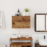 vidaXL Kopalniška stenska omarica starinski les 60x25x40 cm inž. les | Shoptok.si