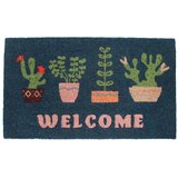 Rex London Predpražnik iz kokosovih vlaken 73x43 cm Welcome Plants – Cene