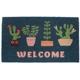 Predpražnik iz kokosovih vlaken 73x43 cm Welcome Plants –
