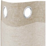 Voile zavjesa sa zavjesama 2 pcs Pijesak 245 x 140 cm Poliester | shoptok.hr