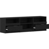TV ormar Crni hrast 150 x 33,5 x 45 cm Konstruirano drvo | Eponuda.com