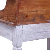  Pisaći stol s ladicama 90 x 50 x 101 cm masivno drvo mahagonija | Eponuda.ba