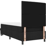  s opruga kutije s jastukom Crna 80 x 200 cm tkanina | shoptok.hr