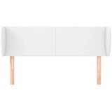  Uzglavlje s ušima bijeli 147x23x78/88 cm od umjetne kože | shoptok.hr