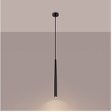 Nice Lamps Črna viseča svetilka ø 8 cm Bliss – | Shoptok.si