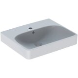 Geberit 500.256.01.1 Smyle Square 50 x 41 cm keramični umivalnik z odprtino za armaturo | Shoptok.si