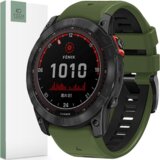 TECH-PROTECT iconband pro bansi za garmin fenix 3/5X/6X/7X army green/black, (21974606) Cene