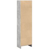  Regal za knjige boja betona 40x24x143 cm konstruirano drvo | shoptok.hr