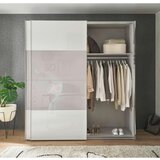 MID.YOU omara z drsnimi vrati, siva, bela | Shoptok.si