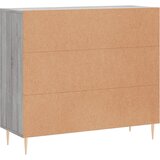  Komoda boja hrasta sonome 90 x 34 x 80 cm konstruirano drvo | shoptok.hr