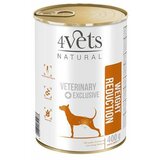  4Vets Natural Dog Veterinarska Dijeta Weight Reduction 400g Cene