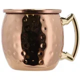 Čelične šalice u setu 4 kom u bakrenoj boji 80 ml Moscow Mule –